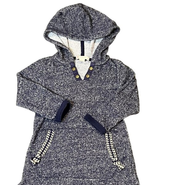 Crewcuts Heathered Navy Lightweight Sweater Dress/Tunic, Size 2