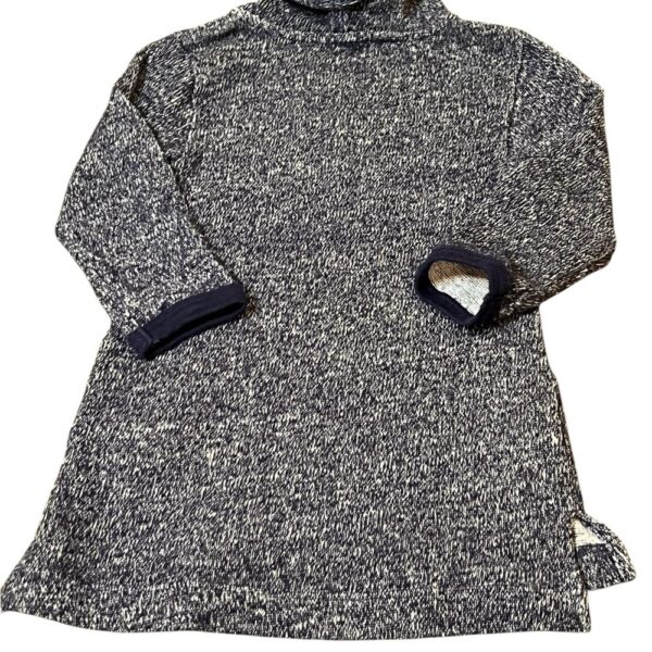 Crewcuts Heathered Navy Lightweight Sweater Dress/Tunic, Size 2