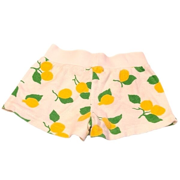Juicy Couture Terrycloth Shorts with Lemons, Size 5