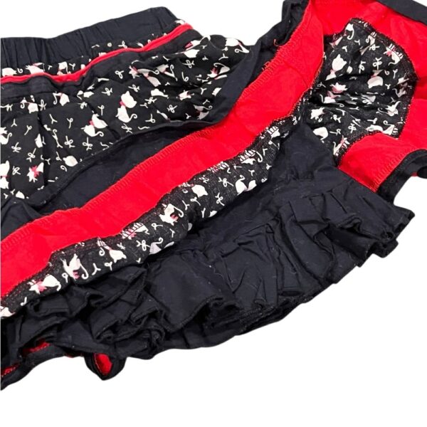 Elaine et Lena Paris, Matching Girls Ruffle Skirt and Long Sleeved Shirt, Sz 2