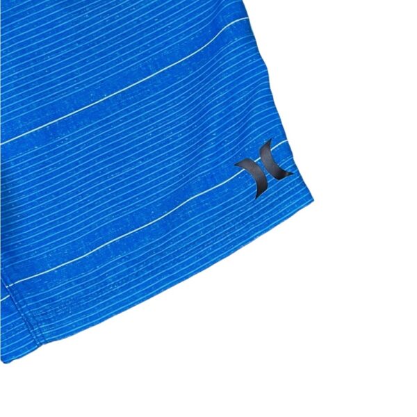 Hurley Blue Striped Board Shorts, Size 7