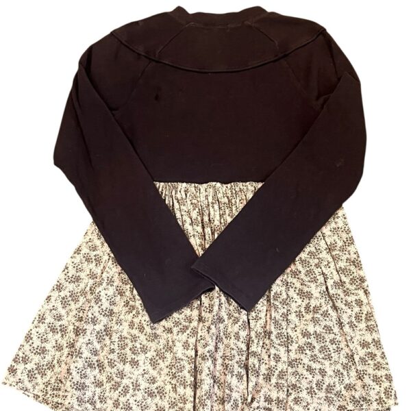 Elaine et Lena Charming Black and White Kids Casual Dress/Tunic, Size 8