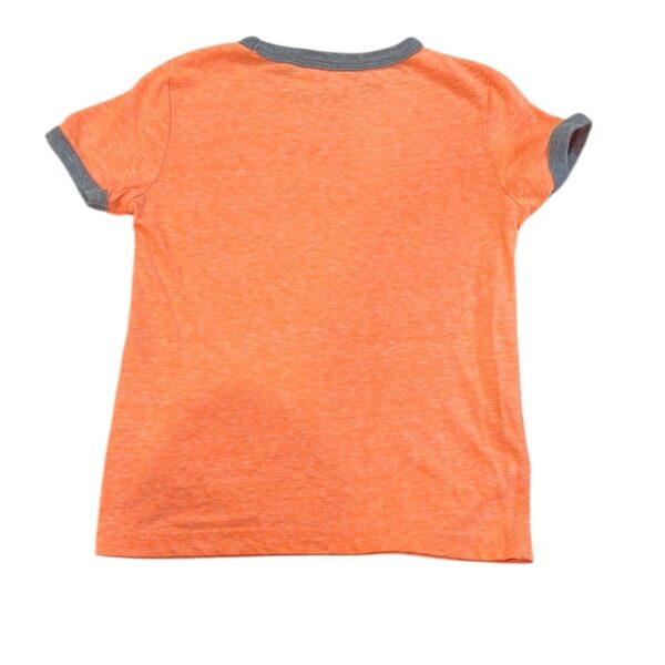 NWOT, Mini Boden, Orange Astronaut Kids T-Shirt, Size 6-7