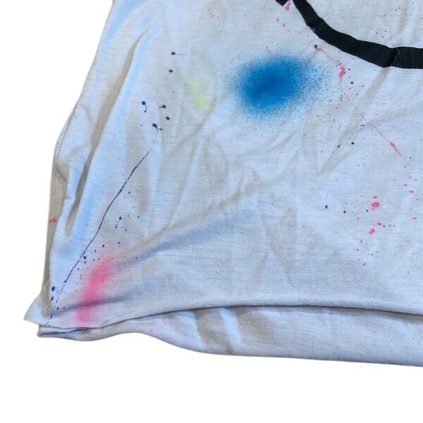 Firehouse NYC, Kids White Smiley Face Muscle Tee, Size XL