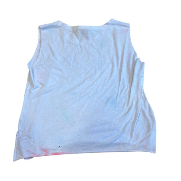 Firehouse NYC, Kids White Smiley Face Muscle Tee, Size XL