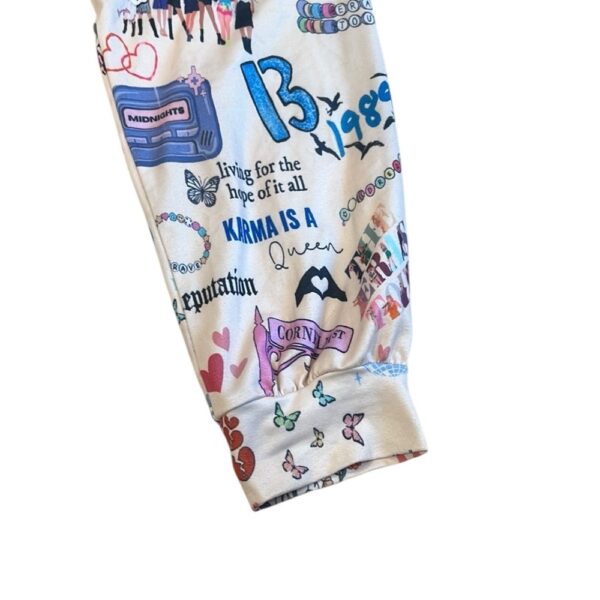 Kids Taylor Swift Graphic Jogger/Pajama Pants, Size XL