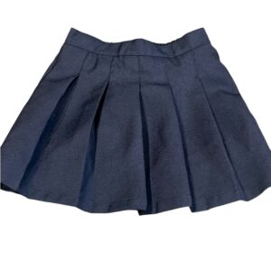 Izod Girls Pleated Navy Uniform Skort Size 6