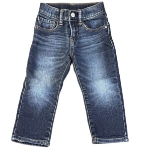 GAP Toddler Boys Jersey Lined Faded Jeans, Size 2