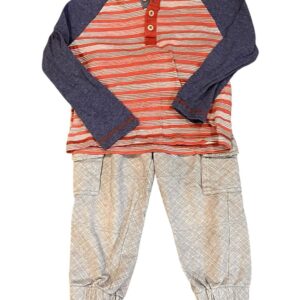 Matilda Jane, Boys Matching Sweatpants and LS Shirt, Size 4