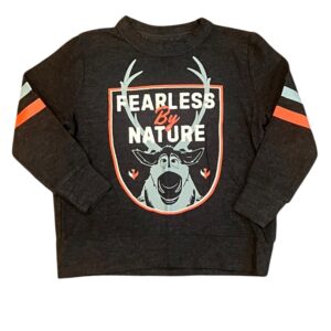 Chaser for Disney, Boys Dark Grey Sven Sweatshirt, Size 4