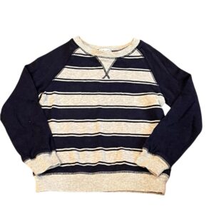 Like New, Splendid, Boy’s Navy and Gray Striped Sweatshirt, Size 4T