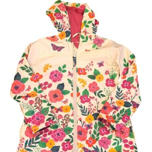 Stephen Joseph, Colorful Floral Raincoat for Girls, Size 6x