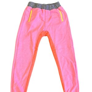 Miki Miette, Girl’s Thick Pink Jogger Style Sweatpants, Size 7
