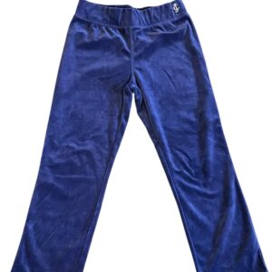 Juicy Couture, Girl’s Blue Velour Sweatpants, Size 7