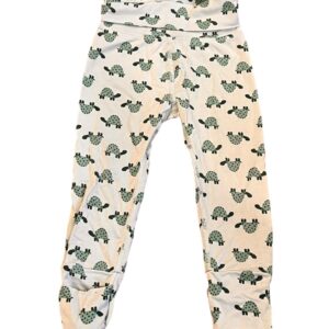 Hanna Andersson Mint Green Turtle Leggings, Size 18-24 months