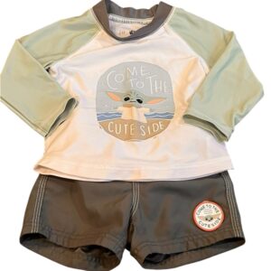 GAP Kids Swim Rashguard Set Star Wars, Size 12-18 mos