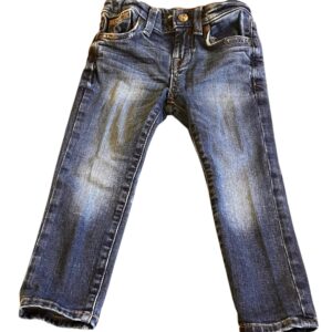 7 For All Mankind Slimmy Blue Jeans, Size 3T